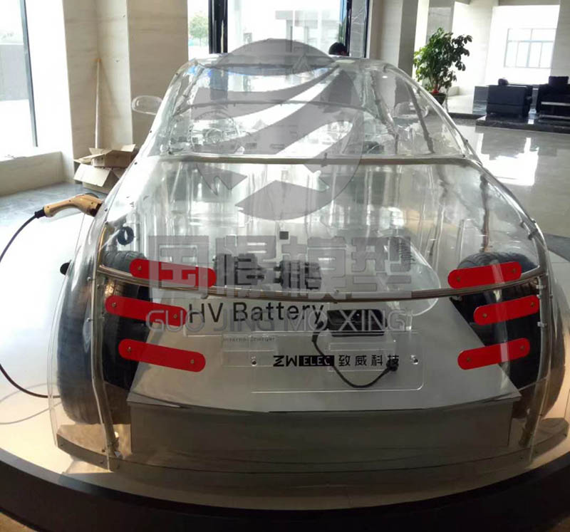 淄博透明车模型